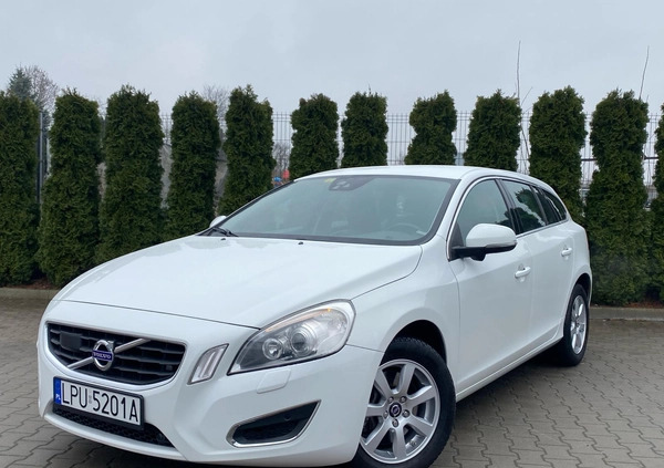 Volvo V60 cena 55900 przebieg: 244099, rok produkcji 2013 z Dęblin małe 704